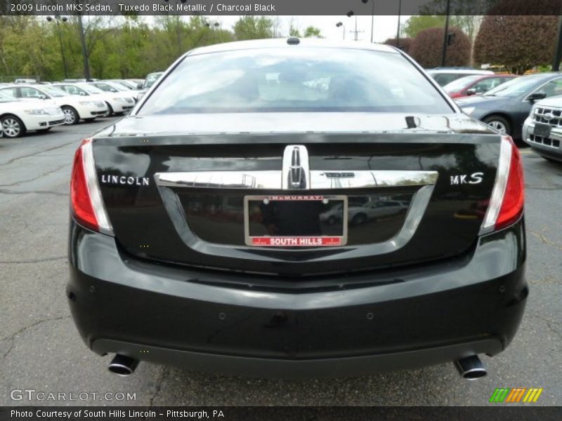 Tuxedo Black Metallic / Charcoal Black 2009 Lincoln MKS Sedan