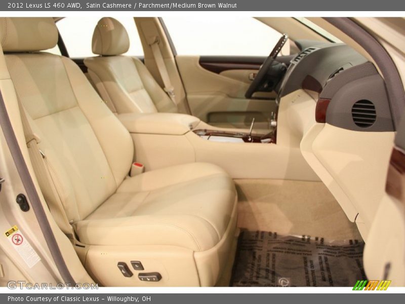 Satin Cashmere / Parchment/Medium Brown Walnut 2012 Lexus LS 460 AWD