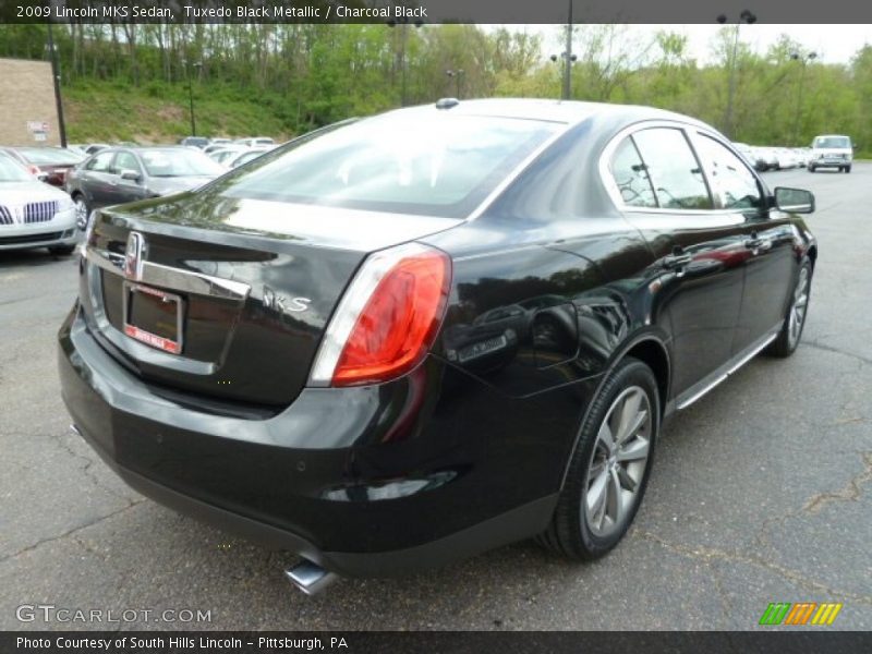 Tuxedo Black Metallic / Charcoal Black 2009 Lincoln MKS Sedan