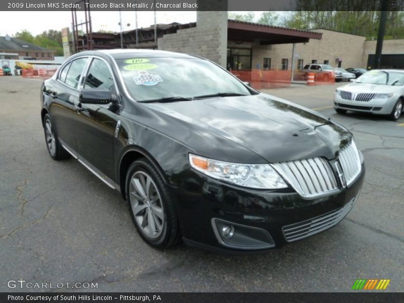 Tuxedo Black Metallic / Charcoal Black 2009 Lincoln MKS Sedan