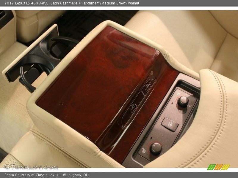 Satin Cashmere / Parchment/Medium Brown Walnut 2012 Lexus LS 460 AWD