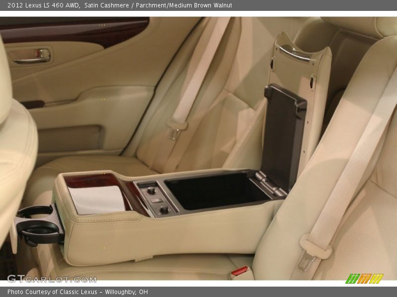 Satin Cashmere / Parchment/Medium Brown Walnut 2012 Lexus LS 460 AWD
