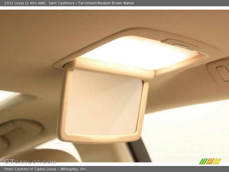 Satin Cashmere / Parchment/Medium Brown Walnut 2012 Lexus LS 460 AWD