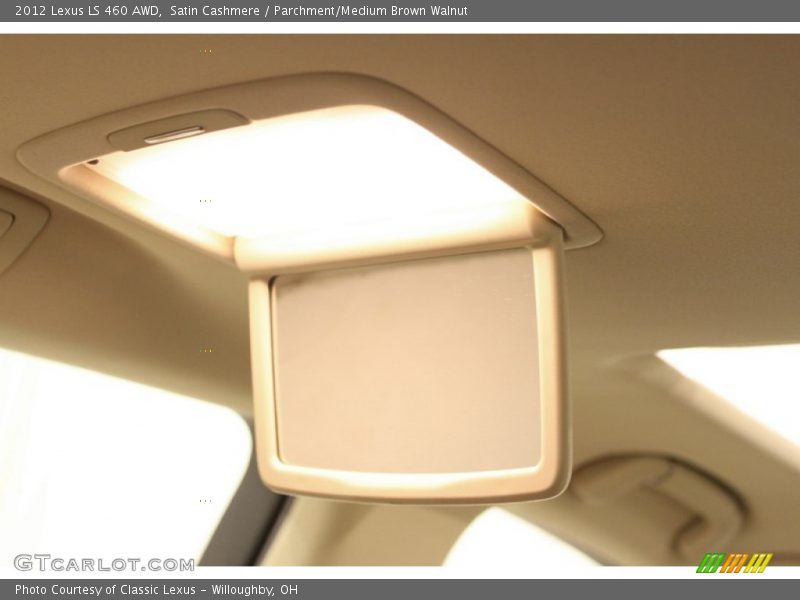 Satin Cashmere / Parchment/Medium Brown Walnut 2012 Lexus LS 460 AWD