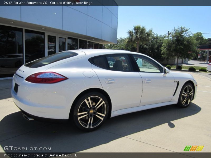 Carrara White / Luxor Beige 2012 Porsche Panamera V6
