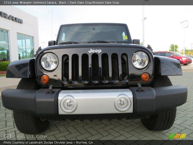 Black / Dark Slate Gray/Medium Slate Gray 2010 Jeep Wrangler Unlimited Sahara