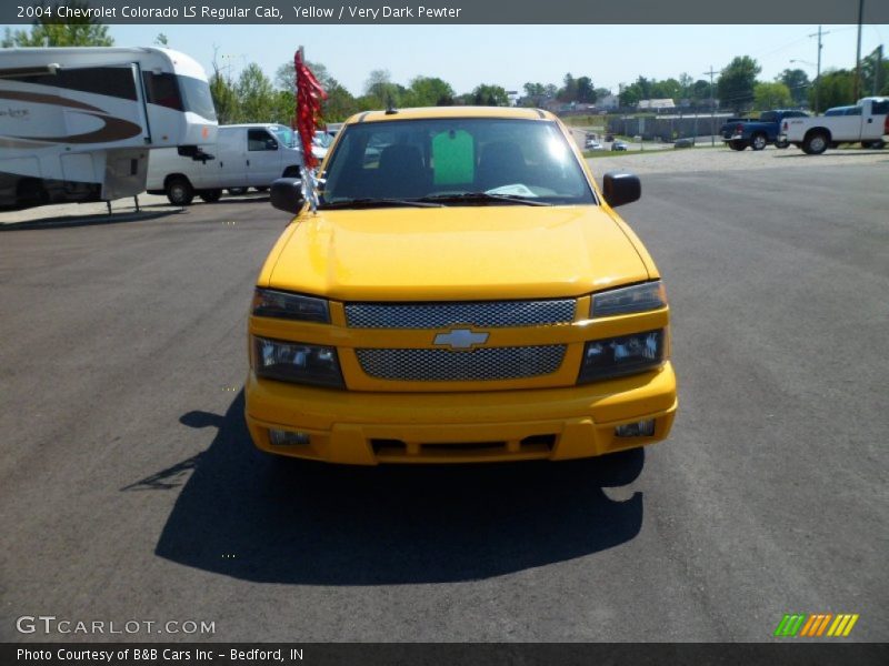 Yellow / Very Dark Pewter 2004 Chevrolet Colorado LS Regular Cab