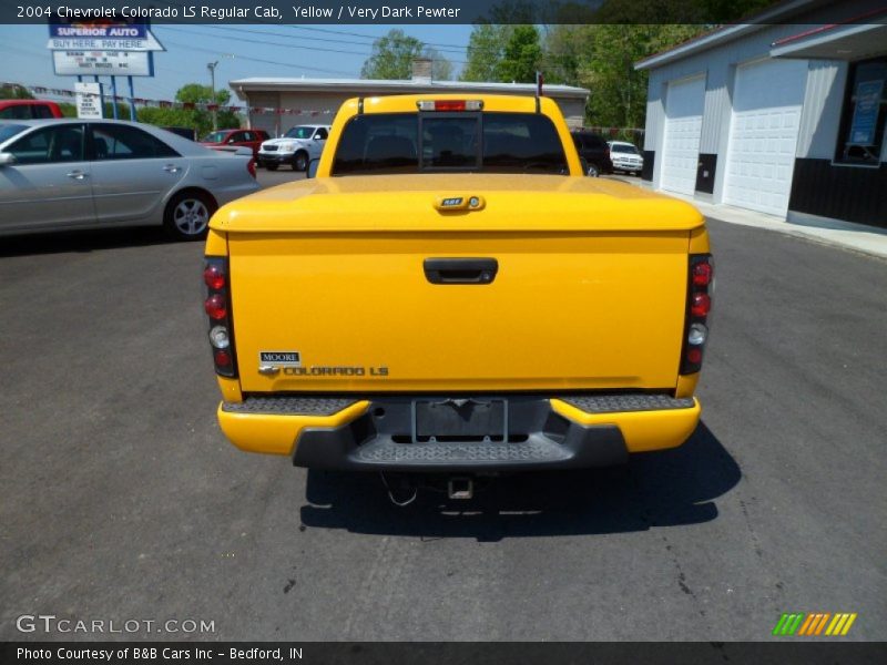 Yellow / Very Dark Pewter 2004 Chevrolet Colorado LS Regular Cab