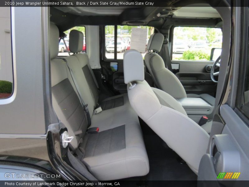 Black / Dark Slate Gray/Medium Slate Gray 2010 Jeep Wrangler Unlimited Sahara