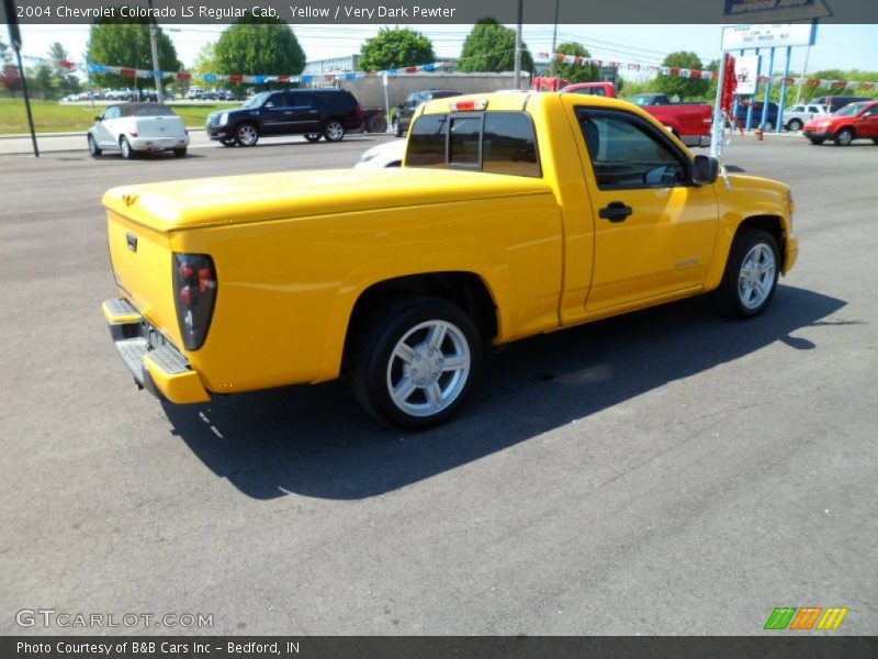 Yellow / Very Dark Pewter 2004 Chevrolet Colorado LS Regular Cab