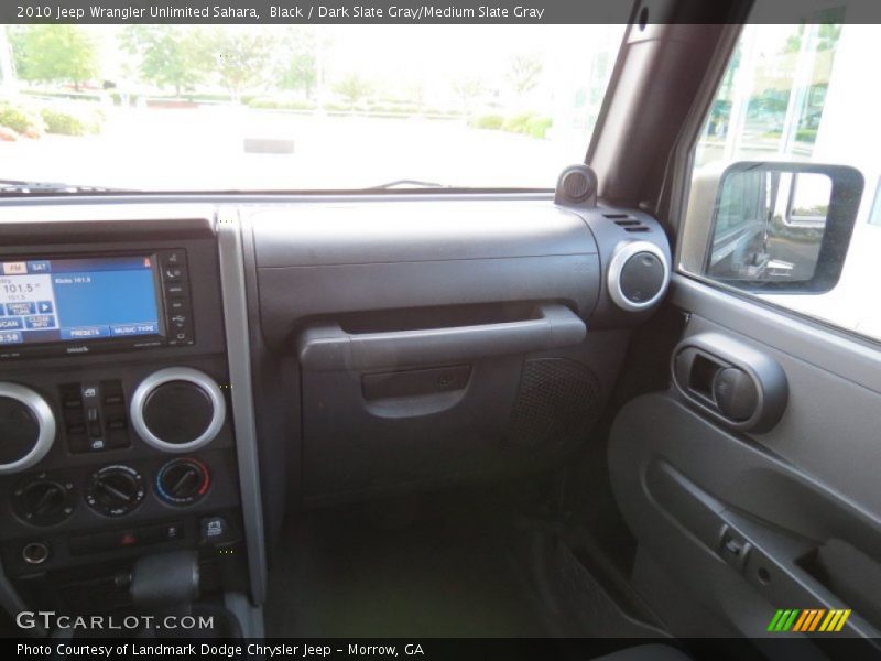Black / Dark Slate Gray/Medium Slate Gray 2010 Jeep Wrangler Unlimited Sahara
