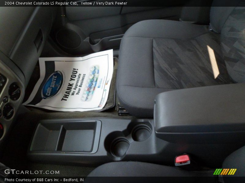 Yellow / Very Dark Pewter 2004 Chevrolet Colorado LS Regular Cab