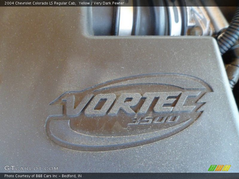 Yellow / Very Dark Pewter 2004 Chevrolet Colorado LS Regular Cab