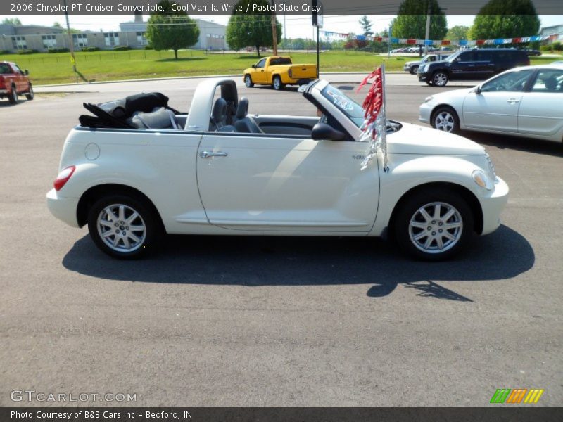 Cool Vanilla White / Pastel Slate Gray 2006 Chrysler PT Cruiser Convertible