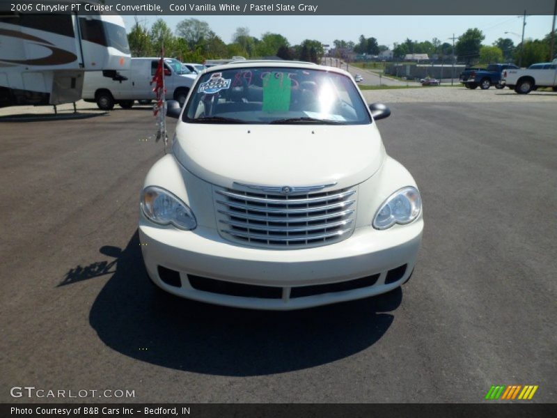 Cool Vanilla White / Pastel Slate Gray 2006 Chrysler PT Cruiser Convertible