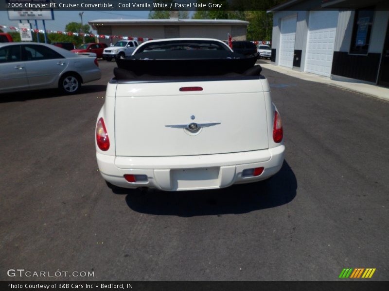 Cool Vanilla White / Pastel Slate Gray 2006 Chrysler PT Cruiser Convertible