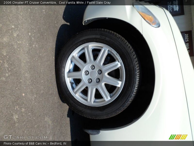 Cool Vanilla White / Pastel Slate Gray 2006 Chrysler PT Cruiser Convertible