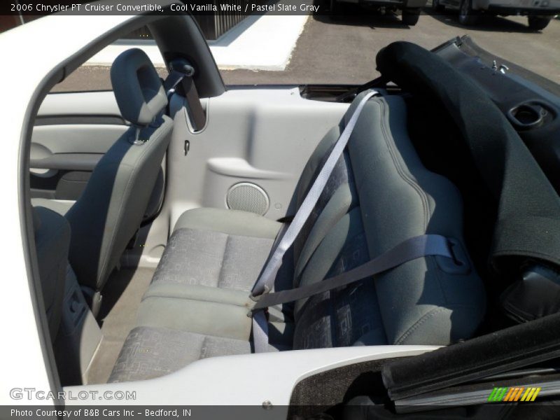 Cool Vanilla White / Pastel Slate Gray 2006 Chrysler PT Cruiser Convertible