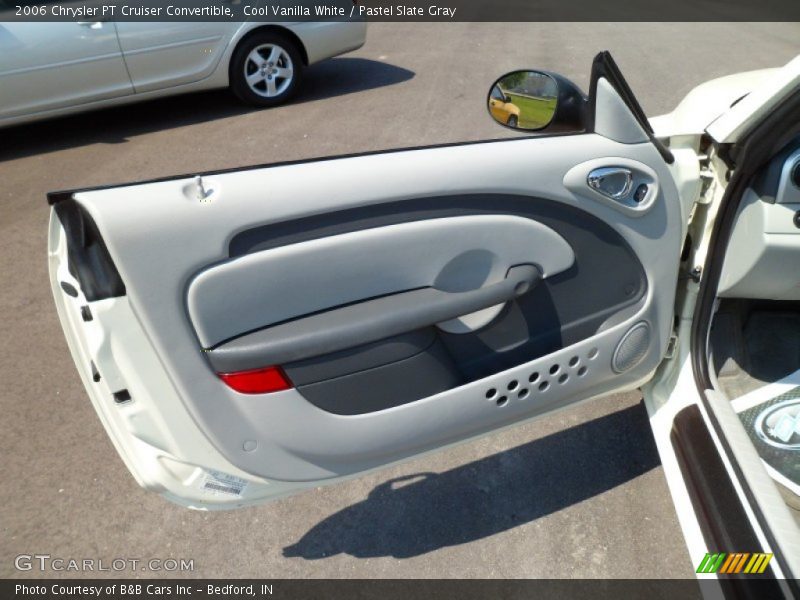 Cool Vanilla White / Pastel Slate Gray 2006 Chrysler PT Cruiser Convertible