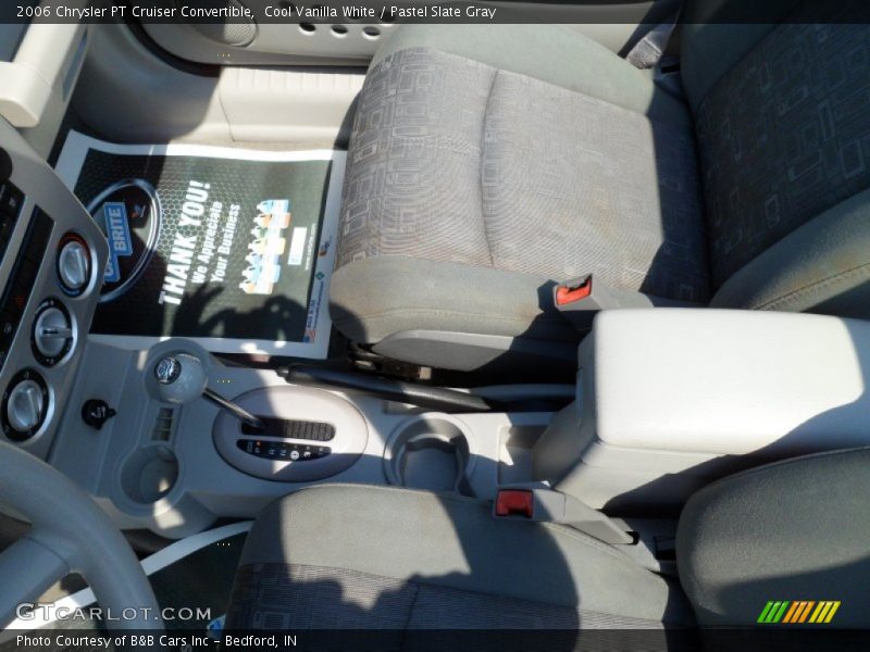 Cool Vanilla White / Pastel Slate Gray 2006 Chrysler PT Cruiser Convertible