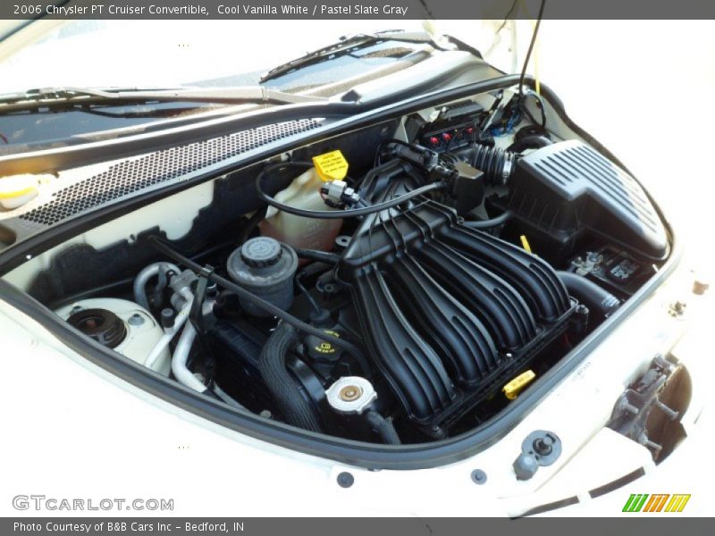 Cool Vanilla White / Pastel Slate Gray 2006 Chrysler PT Cruiser Convertible