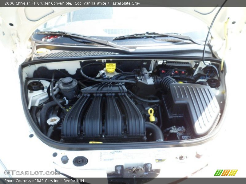 Cool Vanilla White / Pastel Slate Gray 2006 Chrysler PT Cruiser Convertible