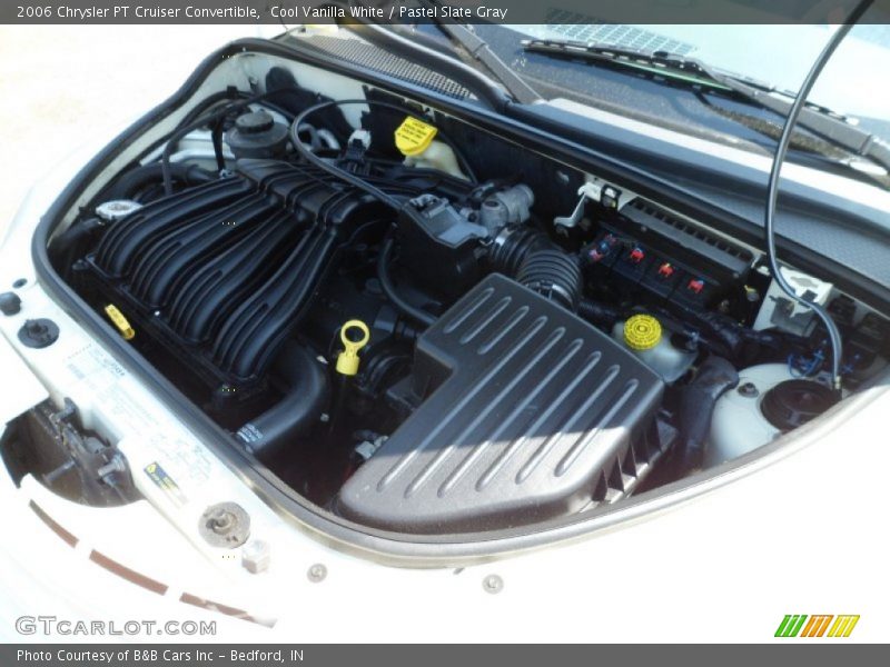 Cool Vanilla White / Pastel Slate Gray 2006 Chrysler PT Cruiser Convertible