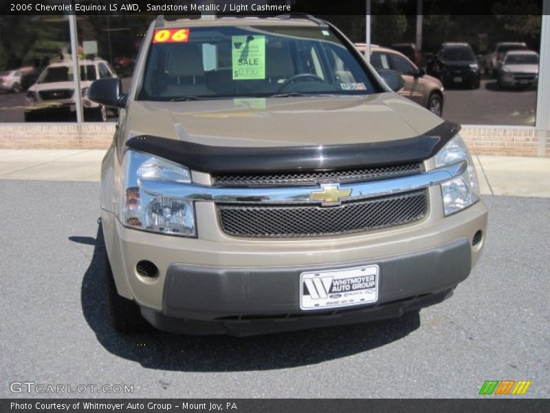 Sandstone Metallic / Light Cashmere 2006 Chevrolet Equinox LS AWD