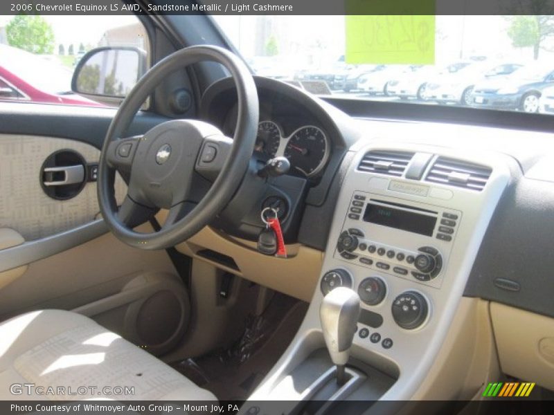 Sandstone Metallic / Light Cashmere 2006 Chevrolet Equinox LS AWD