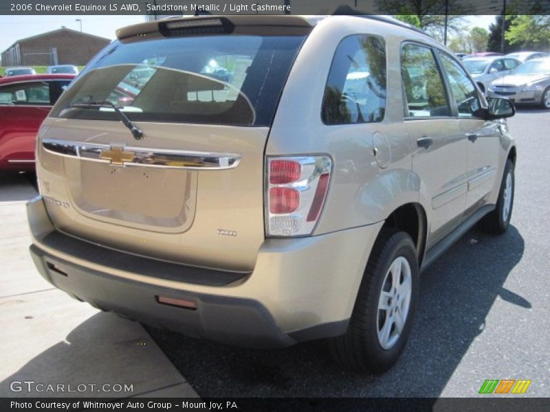 Sandstone Metallic / Light Cashmere 2006 Chevrolet Equinox LS AWD