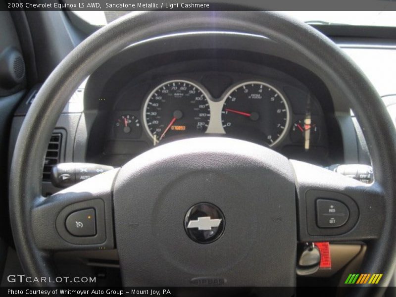 Sandstone Metallic / Light Cashmere 2006 Chevrolet Equinox LS AWD