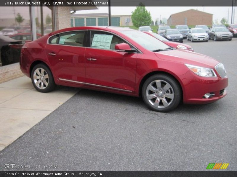 Crystal Red Tintcoat / Cashmere 2012 Buick LaCrosse FWD