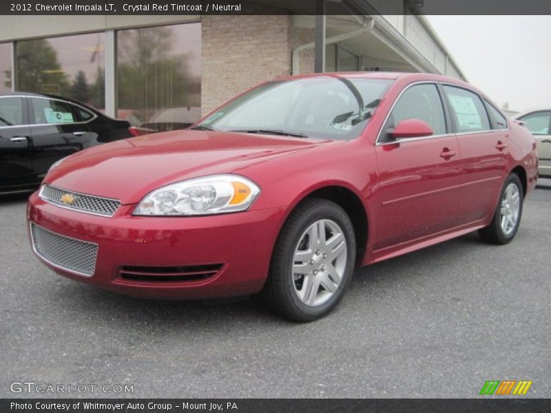 Crystal Red Tintcoat / Neutral 2012 Chevrolet Impala LT