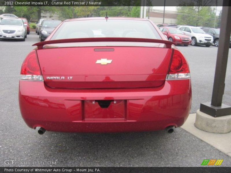 Crystal Red Tintcoat / Neutral 2012 Chevrolet Impala LT