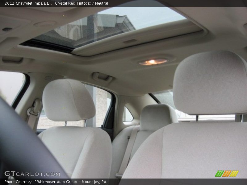 Crystal Red Tintcoat / Neutral 2012 Chevrolet Impala LT