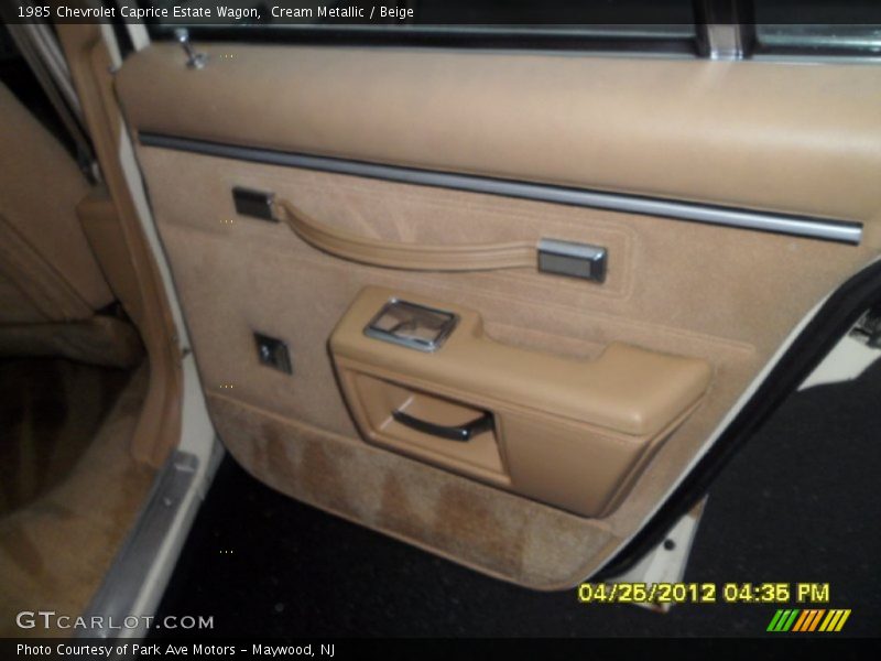 Cream Metallic / Beige 1985 Chevrolet Caprice Estate Wagon