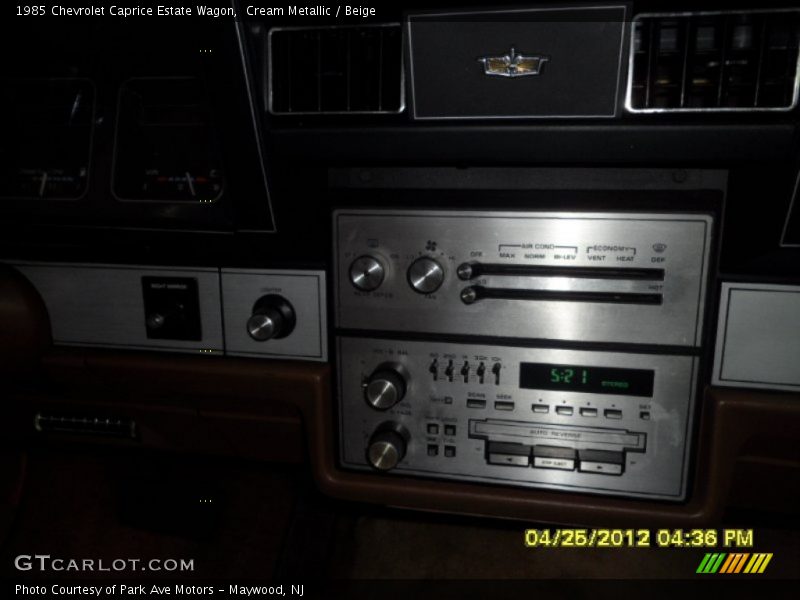 Cream Metallic / Beige 1985 Chevrolet Caprice Estate Wagon