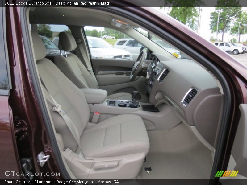 Deep Molten Red Pearl / Black 2012 Dodge Durango SXT