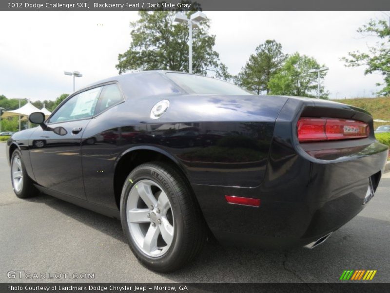 Blackberry Pearl / Dark Slate Gray 2012 Dodge Challenger SXT