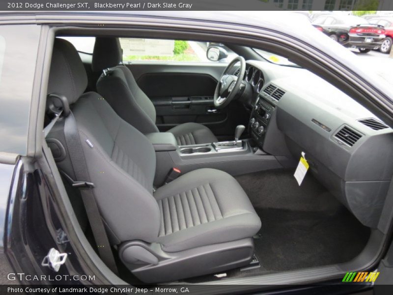 Blackberry Pearl / Dark Slate Gray 2012 Dodge Challenger SXT