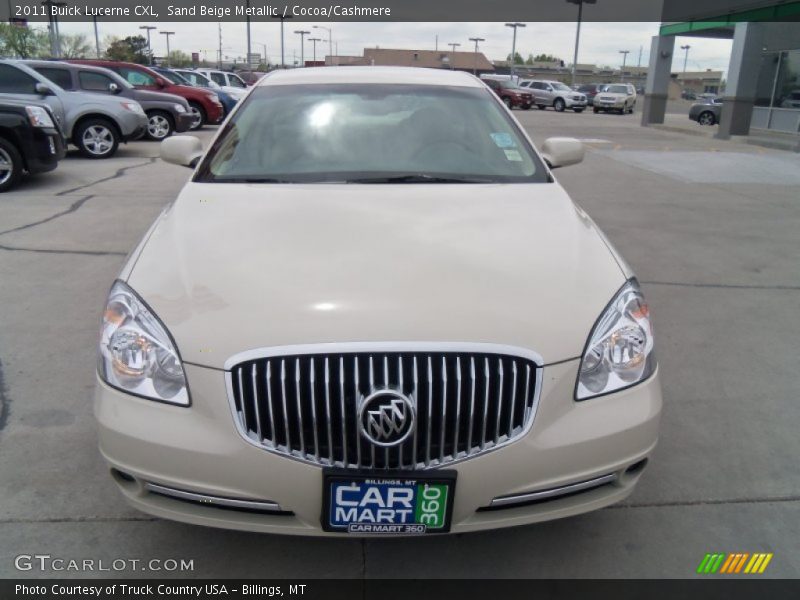 Sand Beige Metallic / Cocoa/Cashmere 2011 Buick Lucerne CXL