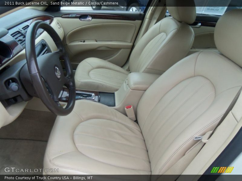 Sand Beige Metallic / Cocoa/Cashmere 2011 Buick Lucerne CXL