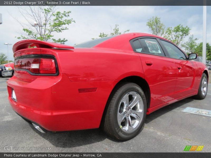 Redline 3-Coat Pearl / Black 2012 Dodge Charger SXT