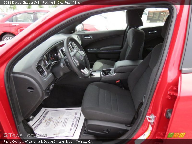 Redline 3-Coat Pearl / Black 2012 Dodge Charger SXT