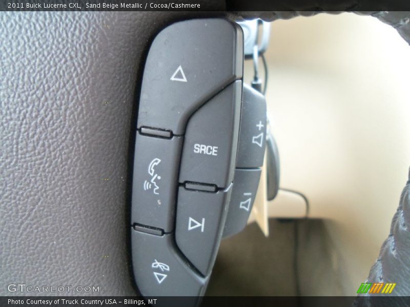 Sand Beige Metallic / Cocoa/Cashmere 2011 Buick Lucerne CXL
