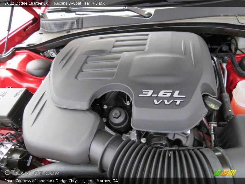 Redline 3-Coat Pearl / Black 2012 Dodge Charger SXT