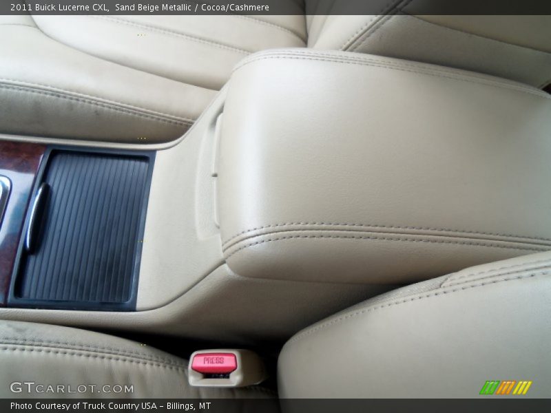 Sand Beige Metallic / Cocoa/Cashmere 2011 Buick Lucerne CXL