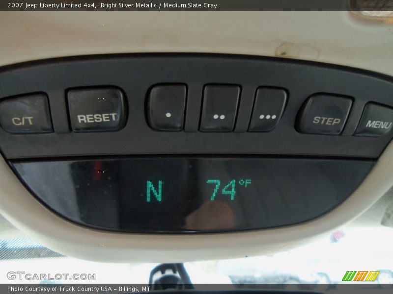 Bright Silver Metallic / Medium Slate Gray 2007 Jeep Liberty Limited 4x4