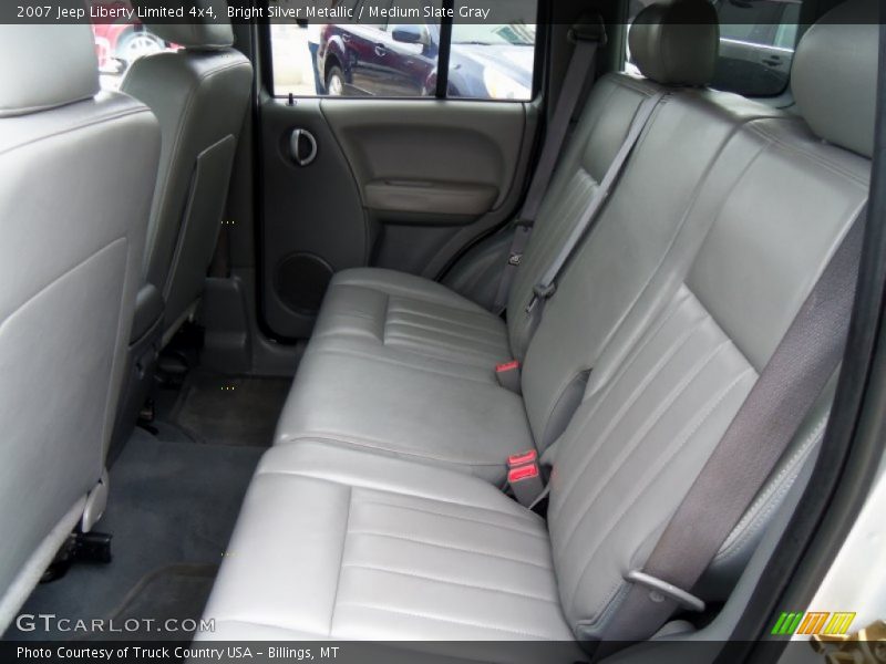 Bright Silver Metallic / Medium Slate Gray 2007 Jeep Liberty Limited 4x4