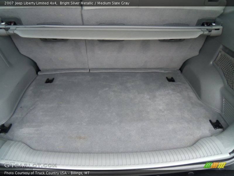 Bright Silver Metallic / Medium Slate Gray 2007 Jeep Liberty Limited 4x4